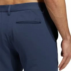 Adidas Fallweight Warm Golf Trousers -Golf Clothing Shop H53986 APP on model detail 1 white 700x700