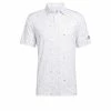 Adidas Flag Print Polo Golf Shirt