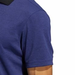 Adidas Go-To No Show Polo Golf Shirt -Golf Clothing Shop HC5578 8 APPAREL OnModel DetailView1 white 700x700