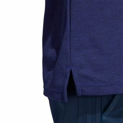 Adidas Go-To No Show Polo Golf Shirt -Golf Clothing Shop HC5578 9 APPAREL OnModel DetailView2 white 700x700