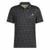 Adidas Stripe Zip Men's Golf Polo Shirt