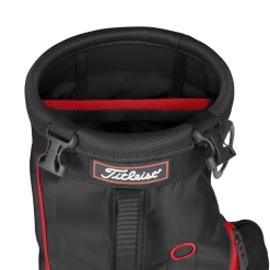 Titleist Carry Pencil Bag -Golf Clothing Shop NEW CarryBag Black Black Red 04 700x700