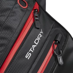 Titleist Cart 14 StaDry Cart Bag -Golf Clothing Shop NEW Cart14StaDry Black Black Red 06 700x700