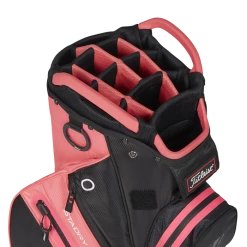 Titleist Cart 14 StaDry Cart Bag -Golf Clothing Shop NEW Cart14StaDry Black Candy 04 700x700