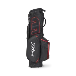 Titleist Players 4 StaDry Golf Stand Bag -Golf Clothing Shop NEW Players4StaDry Black Black Red 03 700x700
