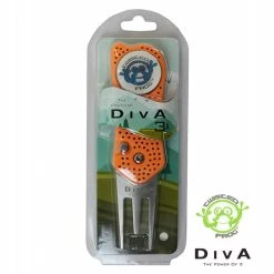 Brand Fusion Diva Aero St Divot Repairer Tool (6 Colours) -Golf Clothing Shop PIT007STO 700x700