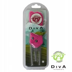 Brand Fusion Diva Aero St Divot Repairer Tool (6 Colours) -Golf Clothing Shop PIT007STP 700x700