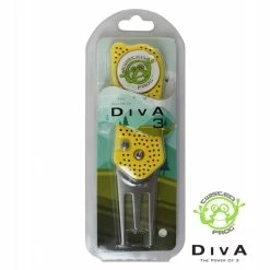 Brand Fusion Diva Aero St Divot Repairer Tool (6 Colours) -Golf Clothing Shop PIT007STY 700x700