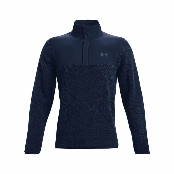Under Armour SweaterFleece Pile Golf Pullover 1 Under Armour SweaterFleece Pile Golf Pullover