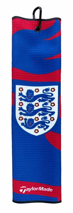 Taylormade England Tri Fold Golf Towel