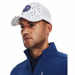 Under Armour Iso-Chill Mesh Fitted Golf Hat -Golf Clothing Shop s7.V5 1369804 103 FC 700x700