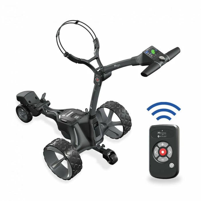 Motocaddy M7 GPS Remote Electric Golf Trolley 1 Motocaddy M7 GPS Remote Electric Golf Trolley